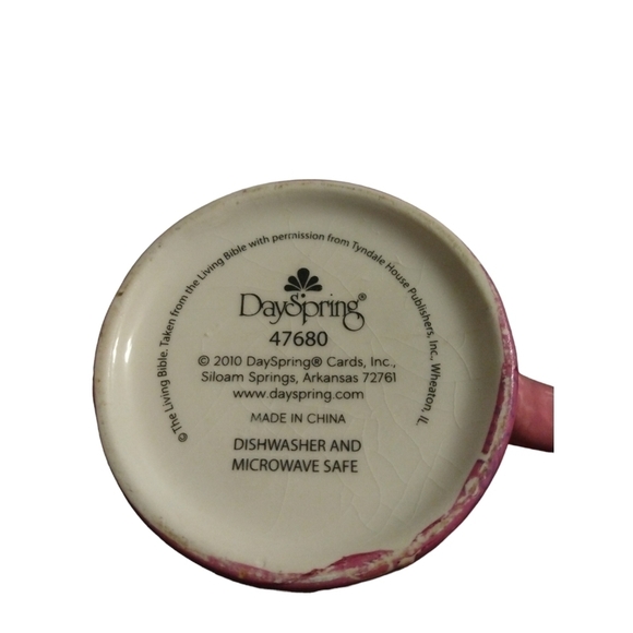 Scripture Mug Ephesians 1:11 Mauve w. Painted Roses-Banner Design Inspiration - Picture 10 of 11